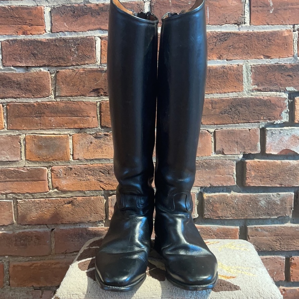 Cavallo Custom horseback riding boots. Sz 9